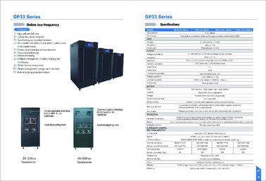 High Efficient Low Frequency Online UPS For Small And Medium Sized Data Centers