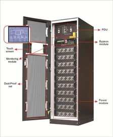 95% Efficiency Modular Continuous Power Supply Parallel Up To 8 Units 50/60Hz Frequency