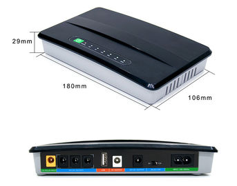 100-240Vac Input Mini DC UPS 5V 9V 12V 15V 24V 48V Output For CCTV Router POE