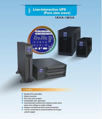 RTL Series Line Interactive 1000VA 700W Pure Sine Wave UPS