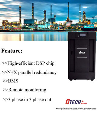 Three Phase 10KVA IGBT Double Conversion Low Frequency Online UPS