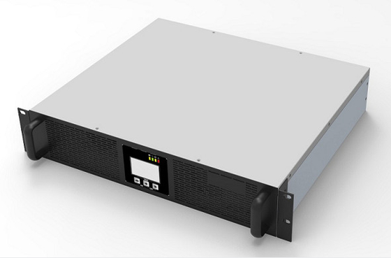 6Kva High Frequency Online UPS 1 Phase Rack Type UPS Pure Sine Wave
