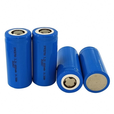 Cylindrical LiFePO4 Battery Pack 3.2V 6000mah E Bike Lithium Battery