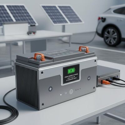 Long Cycle Life LiFePO4 Battery Pack Energy Storage Solution Suitable for Electric Vehicles and Renewable Energy Systems