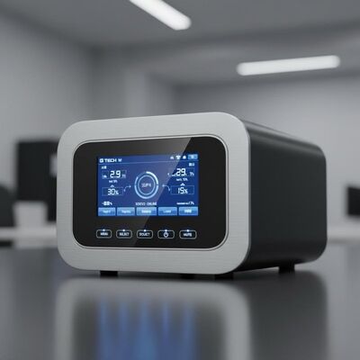 Rozwiązanie G Tech UPS z baterią litową, zasilacz UPS online o humanizowanej konstrukcji i eleganckim wyświetlaczu LCD ułatwiającym monitorowanie i sterowanie