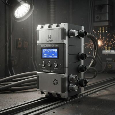 Kompaktny przemysłowy zasilacz UPS z modułową konstrukcją i skalowalną pojemnością, odpowiedni do trudnych środowisk przemysłowych