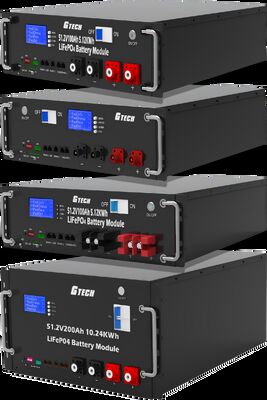 Zestaw baterii LiFePO4 51.2V 200Ah 10KWH