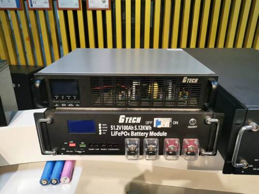 LiFePO4 Battery Pack 51.2V 200Ah 10KWH Rack Mounted Energy Storage Battery for UPS