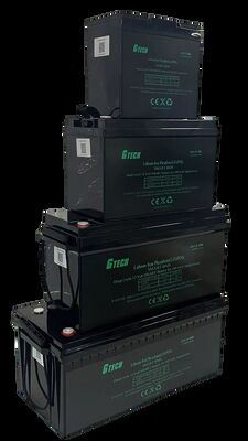 G TECH 12.8V314AH Akumulator LiFePO4 Zamiennik Kwasowo-Ołowiowego 6000 cykli Długiej Żywotności