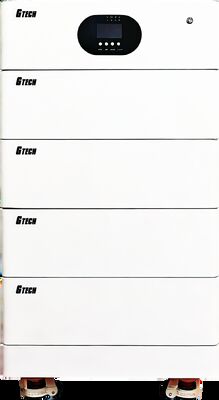 G TECH Zestaw baterii LiFePO4 o długości cyklu 6000 kWh do przechowywania energii słonecznej