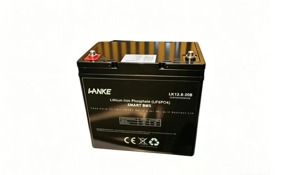 Bateria 12,8 V 20 Ah LiFePO4 z 6000 cyklami do wymiany kwasu ołowiowego