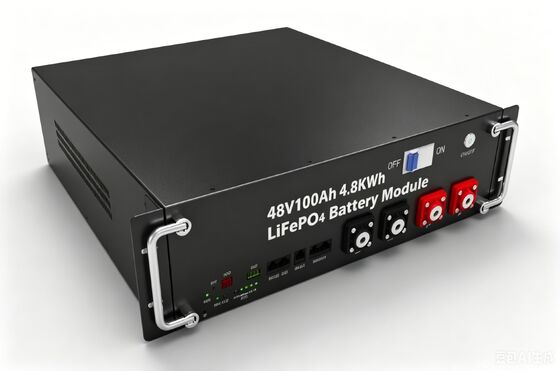 Akumulator LiFePO4 48 V 100 Ah 4,8 kWH Montowany w stojaku akumulator do przechowywania energii do elektrowni UPS