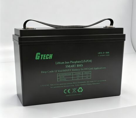12.8V 150Ah LiFePO4 Bateria z 6000 cyklami do magazynowania energii słonecznej