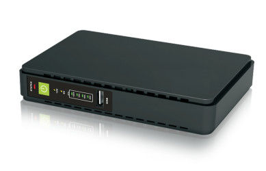 Mini UPS z interfejsami wyjściowymi DC, USB i POE, wbudowany adapter umożliwia szeroki zakres napięcia AC