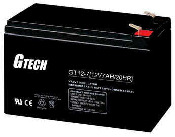T1 / T2 bateria typu vrla 12v 7ah dla telekomunikacji, układu słonecznego, systemu alarmowego;