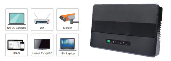 Li - Ion Battery 12v 30W 6600mAh Portable DC UPS
