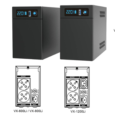 Line Interactive Simulated Sine Wave PWM UPS 600VA~5000VA For Home/office/database Appliance